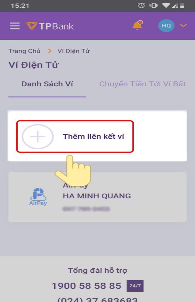 chon lien ket vi