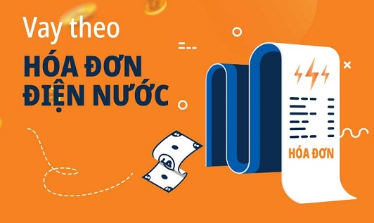 vay tiền trả góp theo hóa đơn điện nước