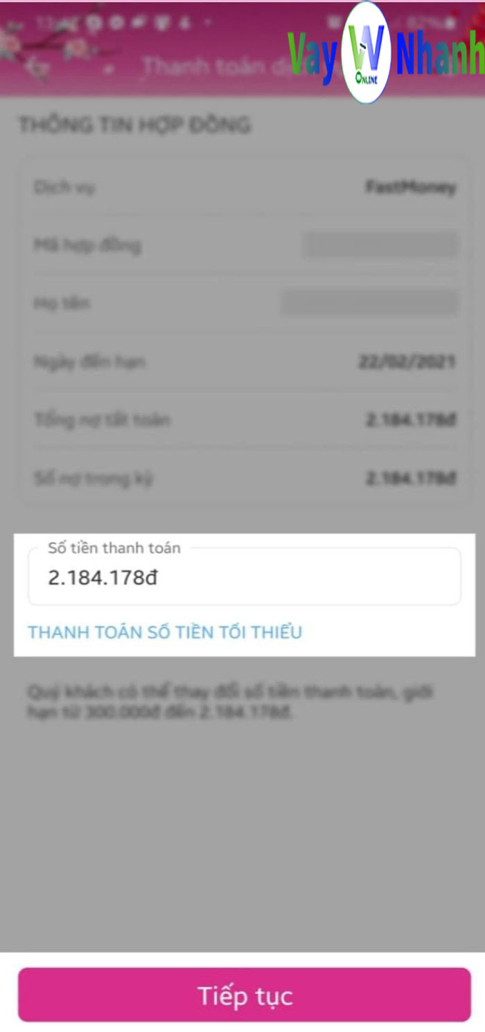 Lựa chọn khoản vay