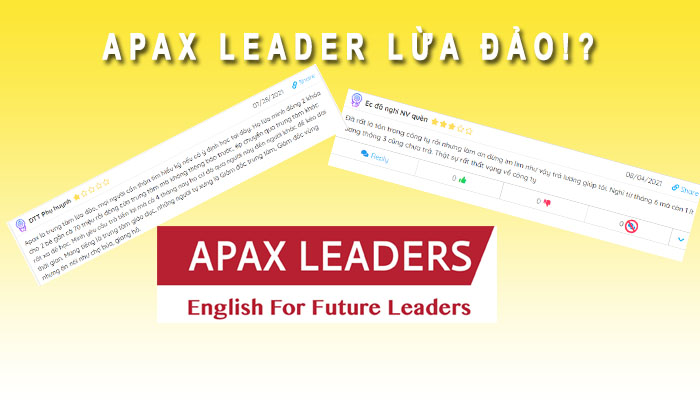 Hệ thống Anh ngữ Apax English lừa đảo học viên phải không?