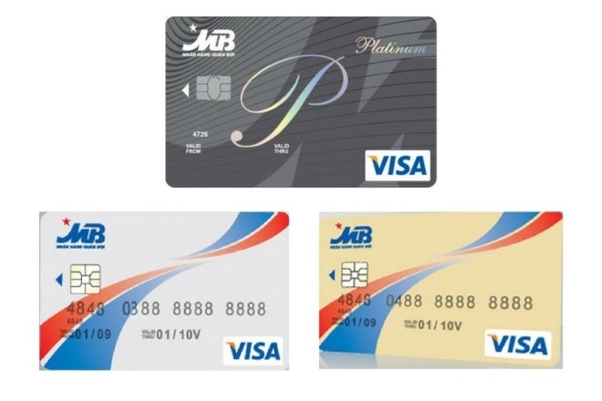 Các loại thẻ Visa MBBank hiện nay the visa mb bank