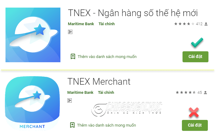Tải ứng dụng TNEX trên thiết bị di động tai ung dung