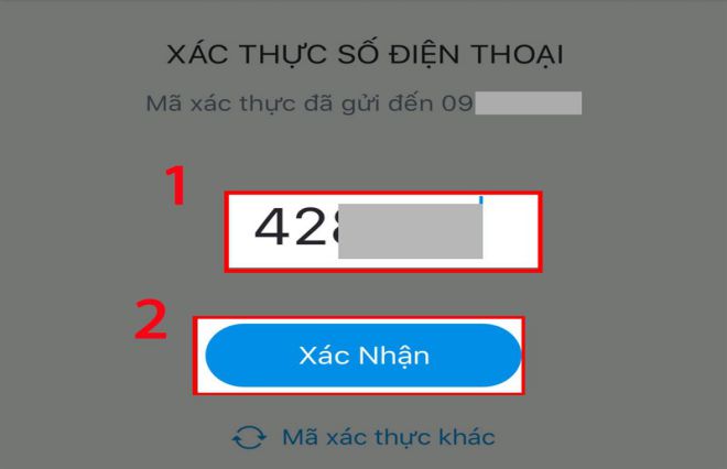 nhap ma xac thuc