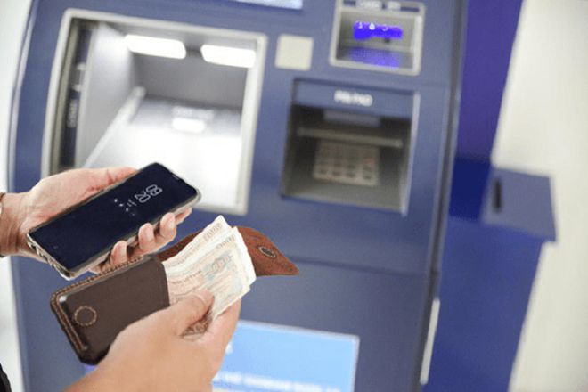 rut tien bang ma qr hdbank