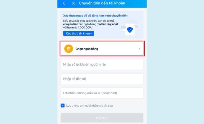 chon ngan hang
