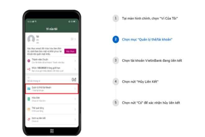 chon lien ket tai khoan