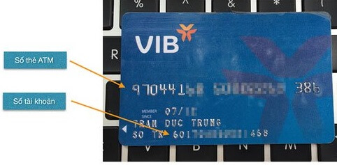 phân biệt số thẻ atm và số tài khoản ngân hàng