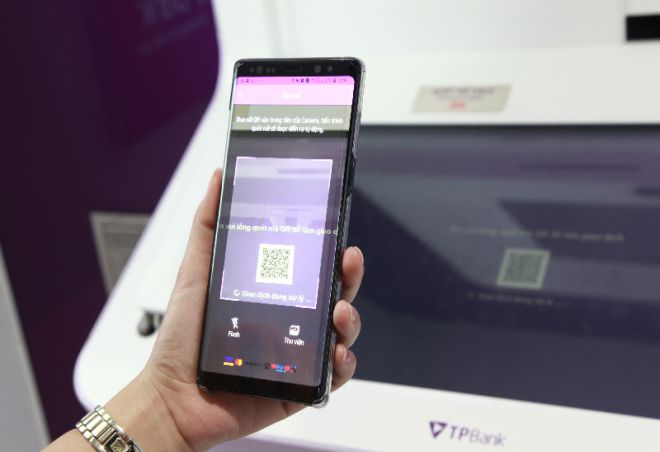 Rút tiền bằng mã QR TPBank rut tien ma qr tpbank