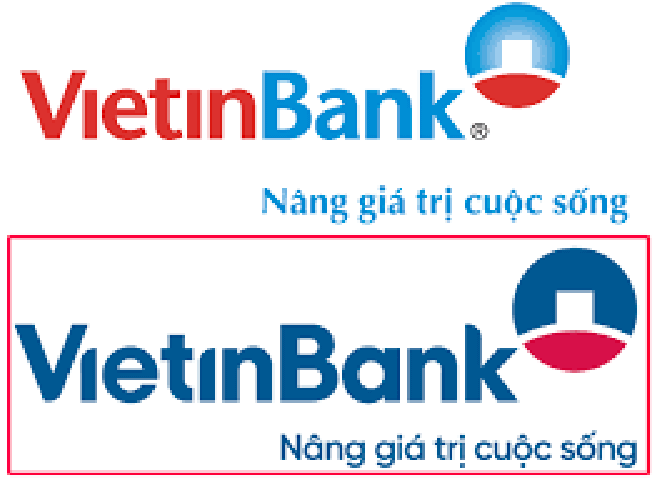 so sánh logo vietinbank