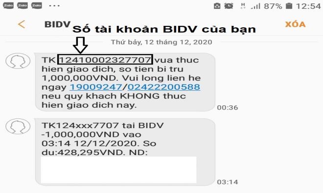 tra stk qua sms