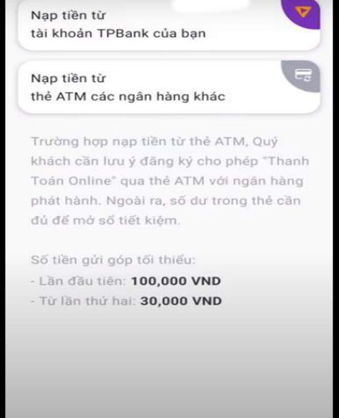 Sau đó nhập số tiền muốn nạp và bấm Tiếp tục. bam tiep tuc