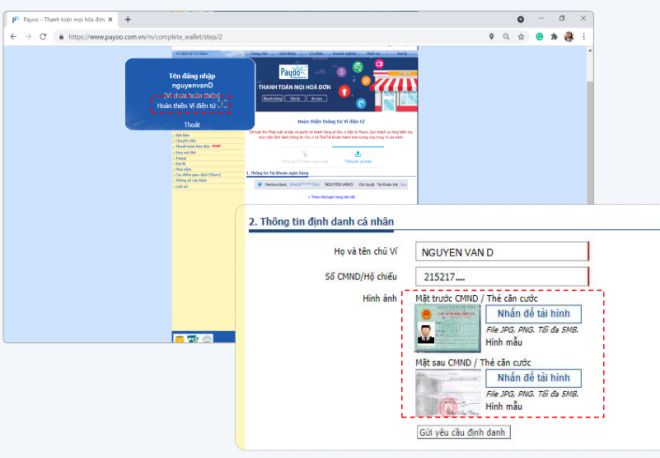 Tải hình ảnh CMND/CCCD tai hinh anh cmnd