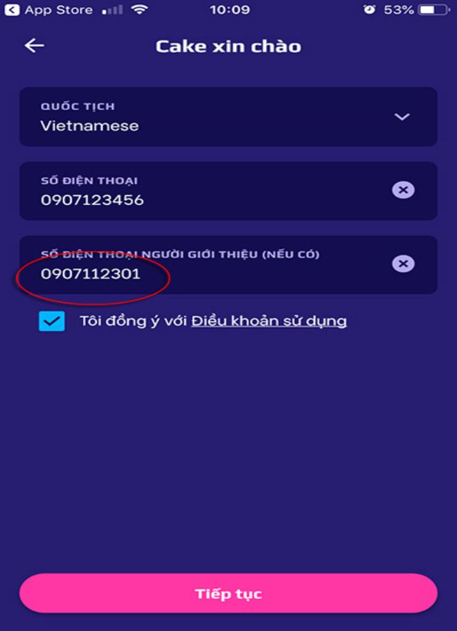 nhap thong tin ca nhan