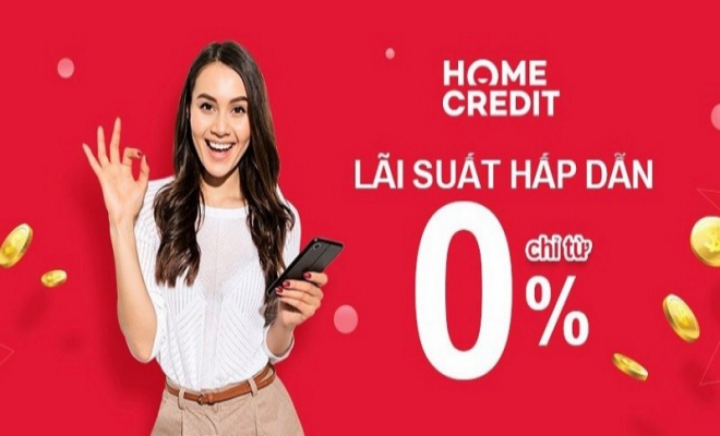 lãi suất vay tại home credit