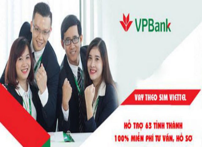 Ngân hàng cho vay tiền bằng sim viettel - VPBank Vay tiền bằng sim viettel