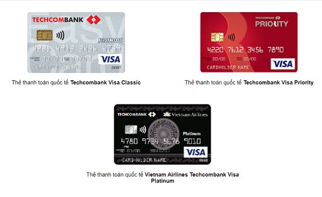 the visa debit techcombank