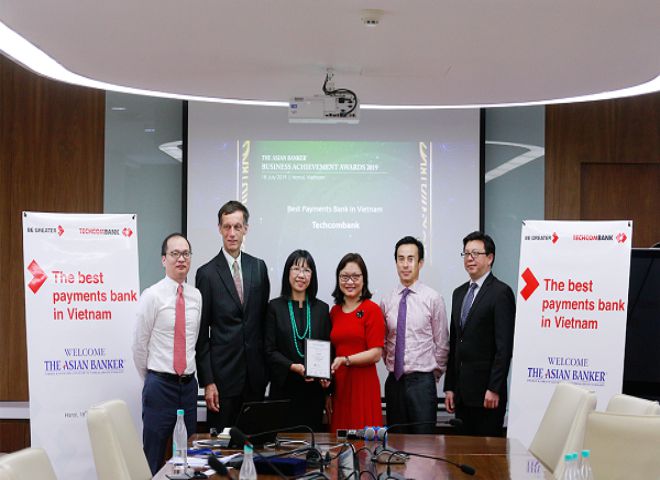 Các thành tựu của Techcombank