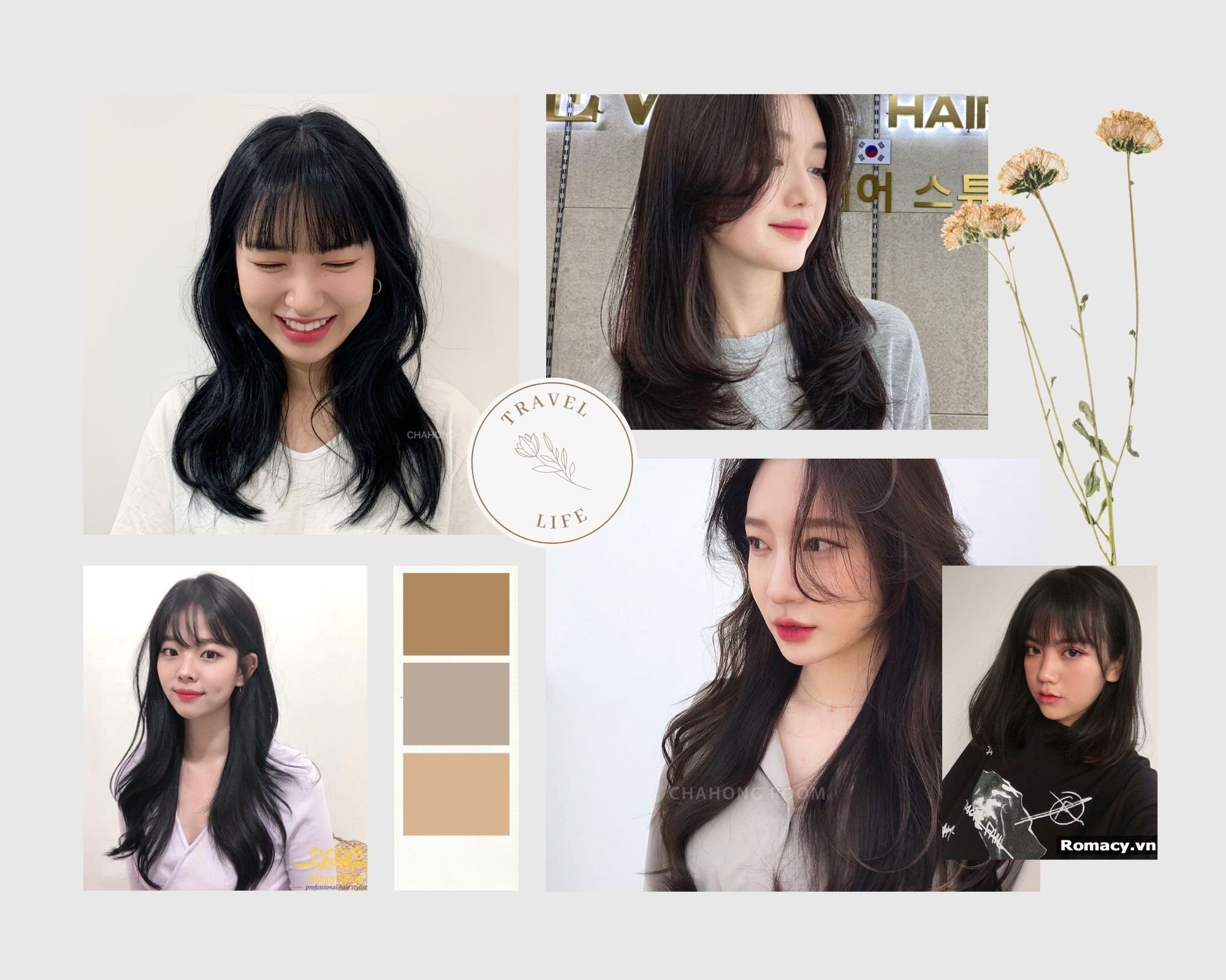 kiểu tóc Layer dành cho cô nàng không thích nhuộm