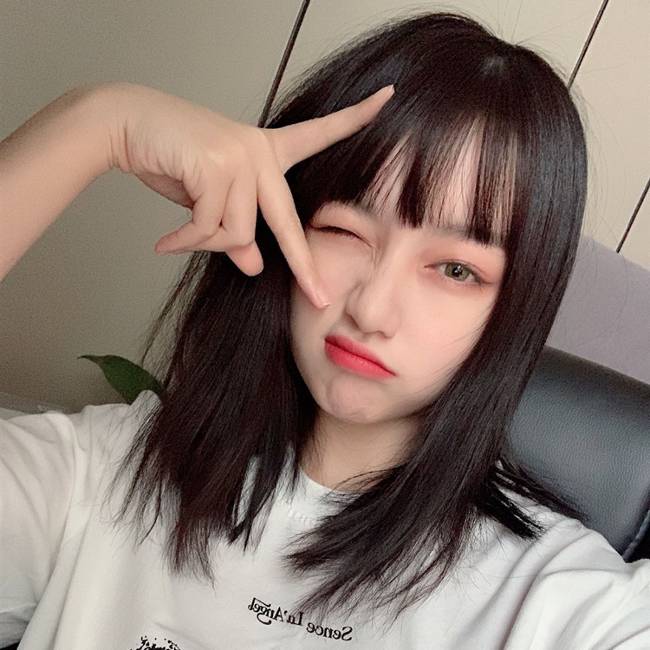 Tóc layer mái bằng