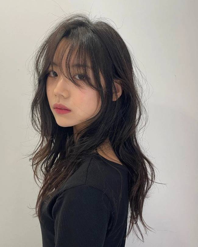 Tóc Layer uốn rối