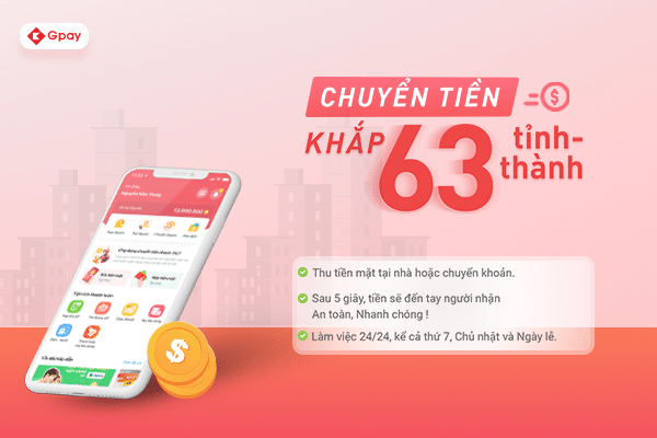 Cách liên kết ví điện tử Gpay với tài khoản ngân hàng