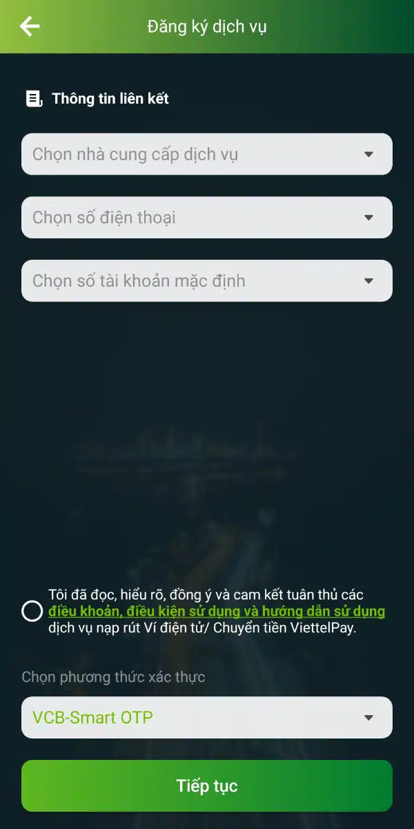 Bạn hãy thực hiện theo các yêu cầu của hệ thống
