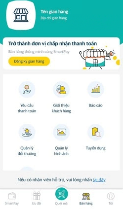 Tại màn hình chính, chọn "Tôi"